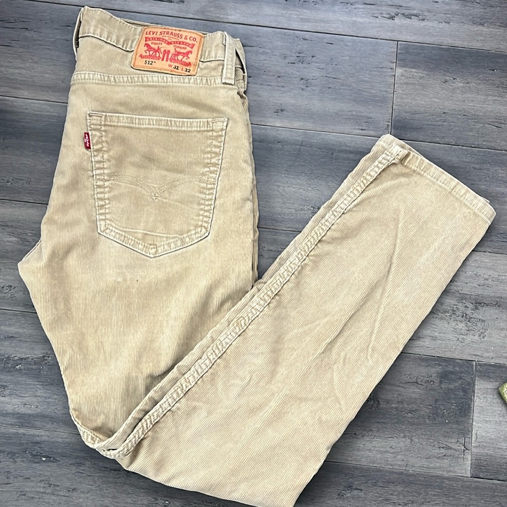 Mens 512 Levi Corduroy Pants - 31x32